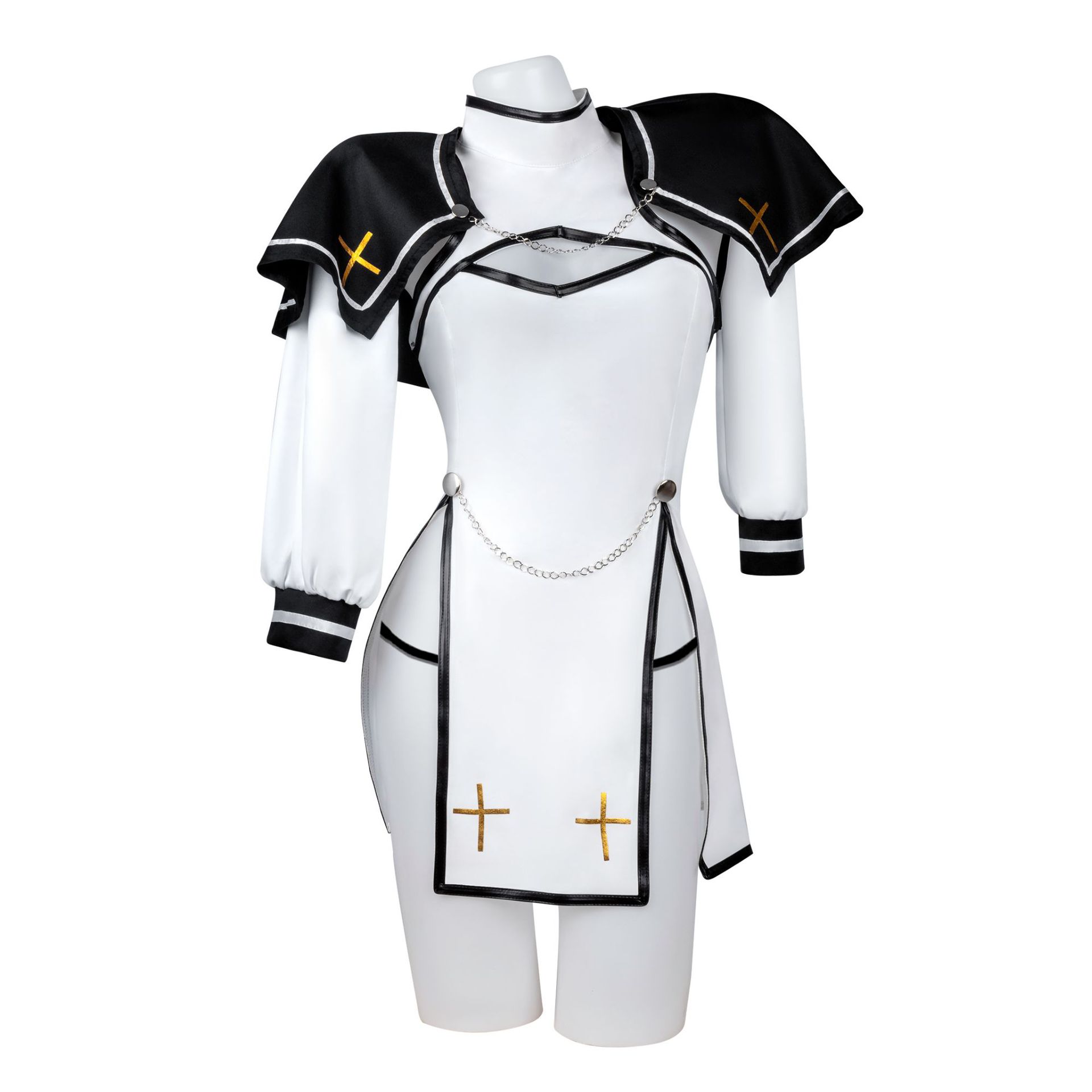 Bodycon Dress Women - Costume de cosplay de prêtre ou