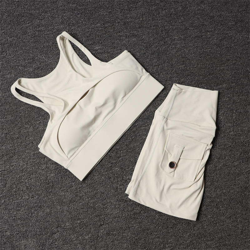 Women'S Fashion Leggings - Short de Fitness, ensembles de Yoga,