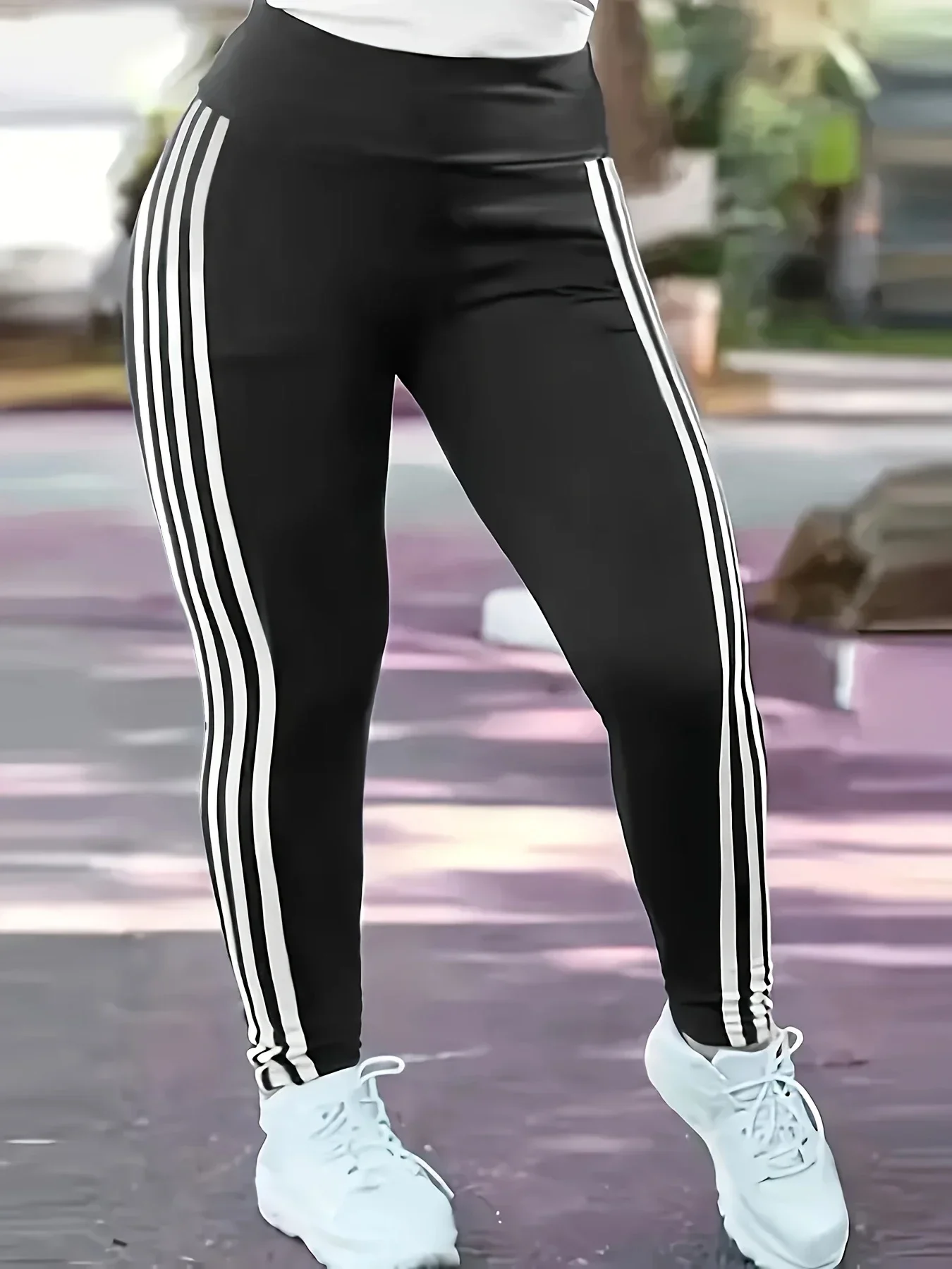 Women'S Fashion Leggings - Femmes 1XL-5XL grande taille dames décontracté