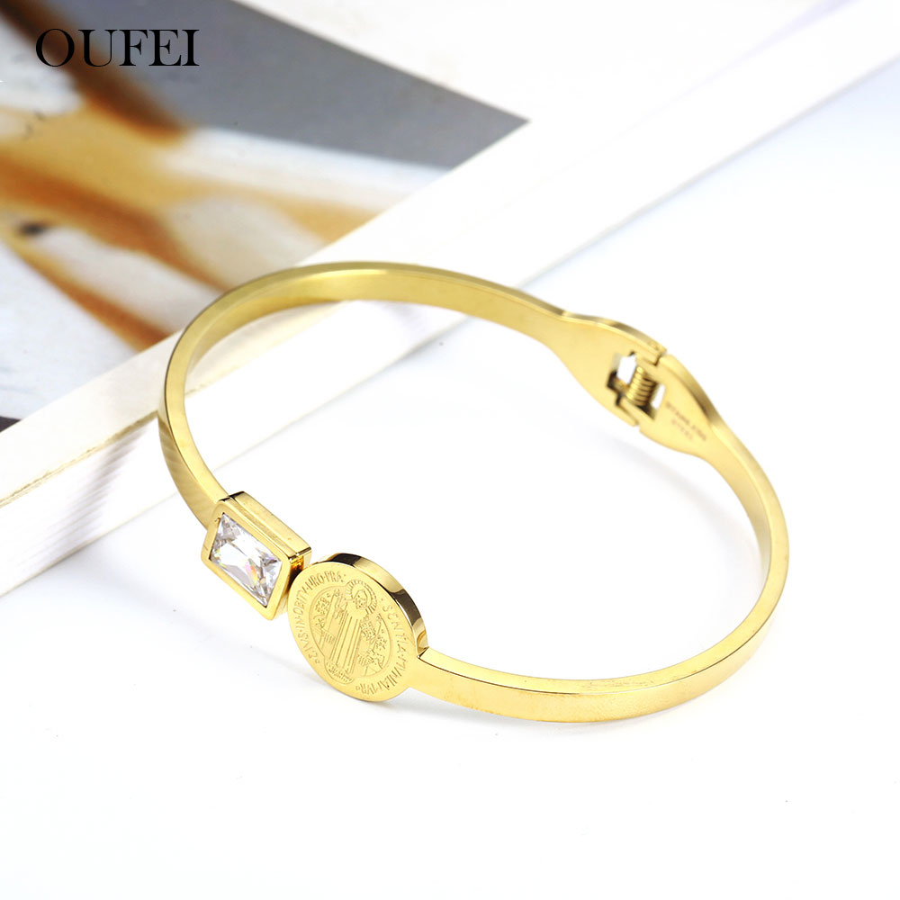 Women'S Fashion Vogue - OUFEI – bracelets en acier inoxydable