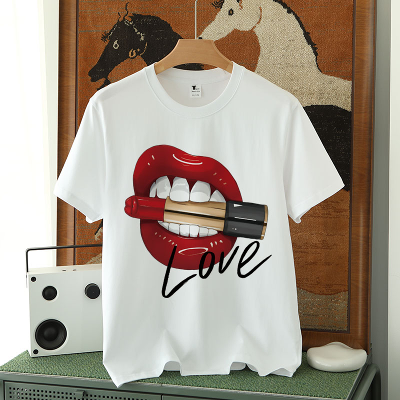 Women'S Fashion Vogue - T-shirt Vogue Lip pour femmes, un