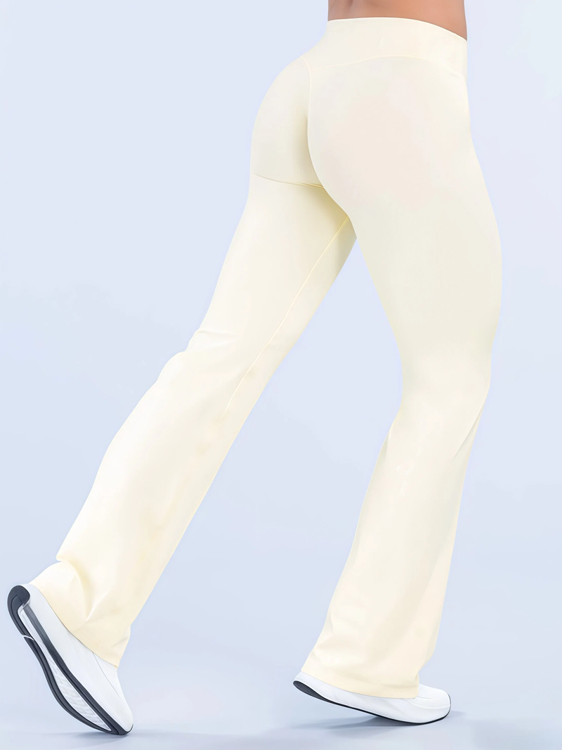 Women'S Fashion Leggings - HISTELLO Origin Flares Sports Fitness Flared