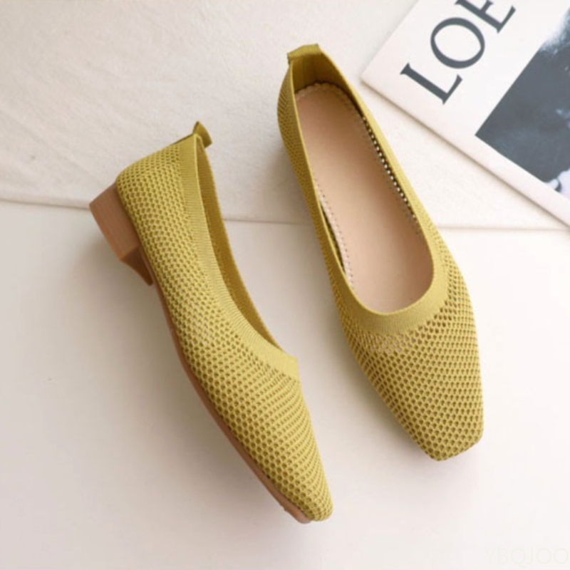 Women'S Fashion Summer 2025 - Bout carré talon bas chaussures pour