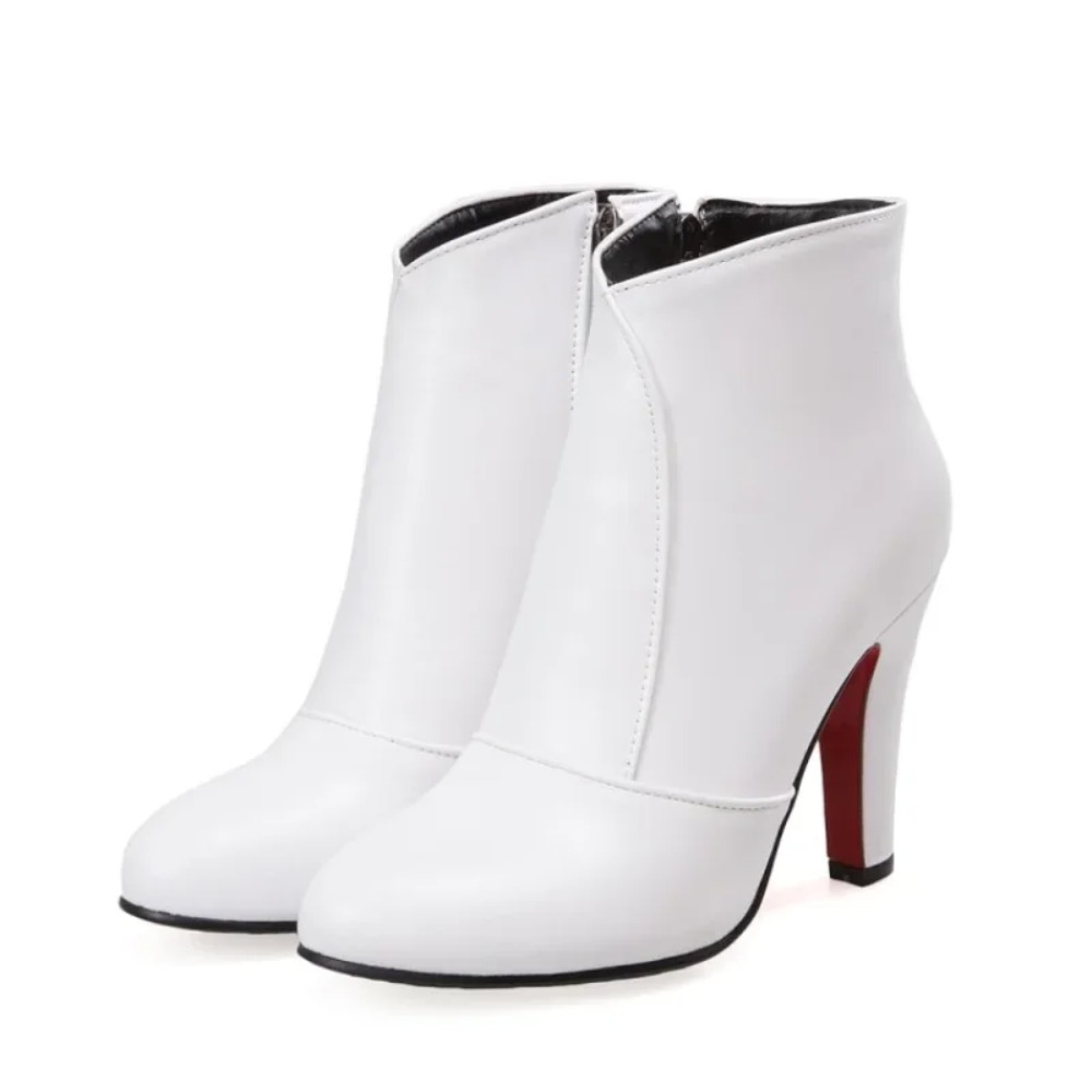 Women'S Fashion Riding Boots - Botas De Mujer bout rond bottines