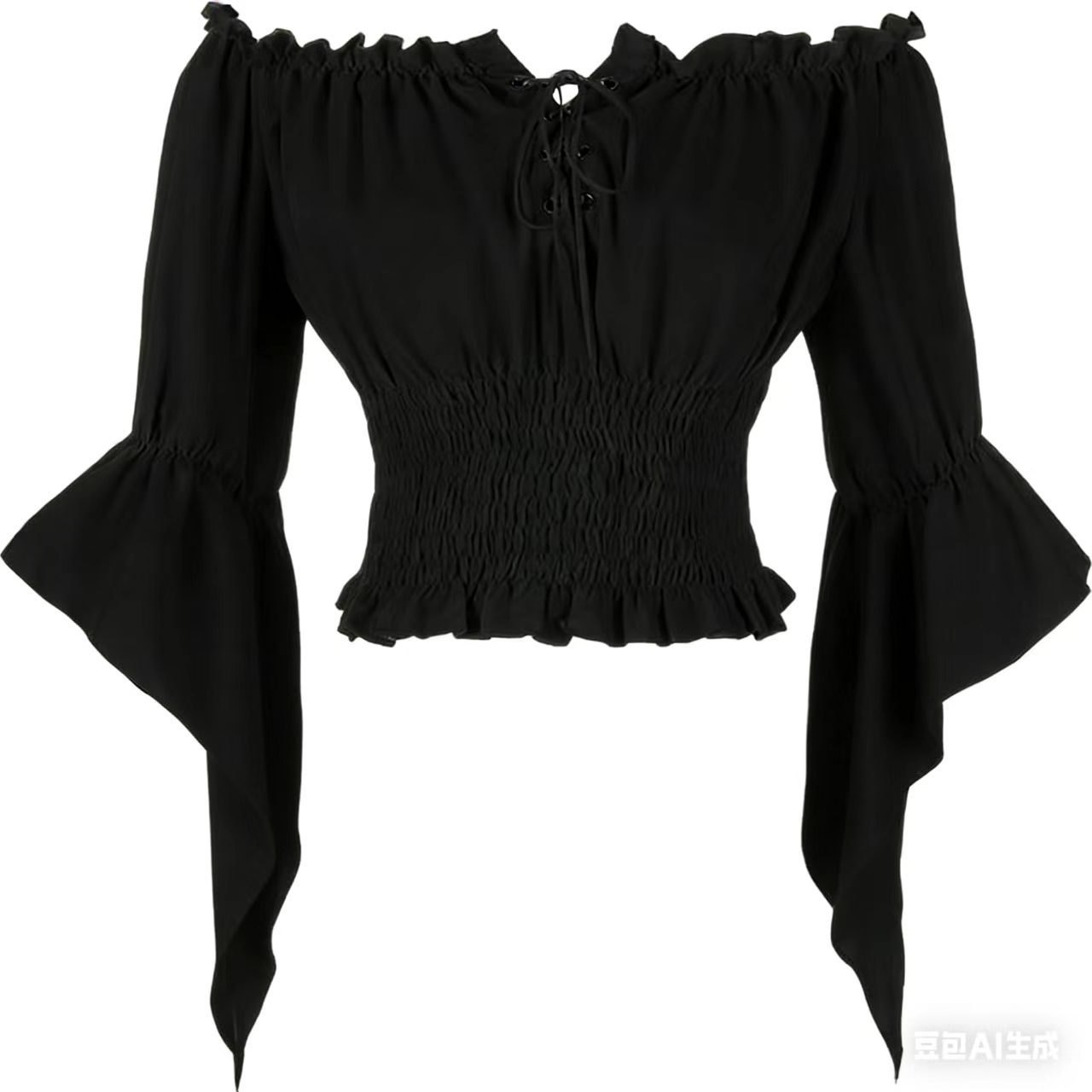 Blouse Vintage Femme Style Ari - Off Shoulder Top avis et prix