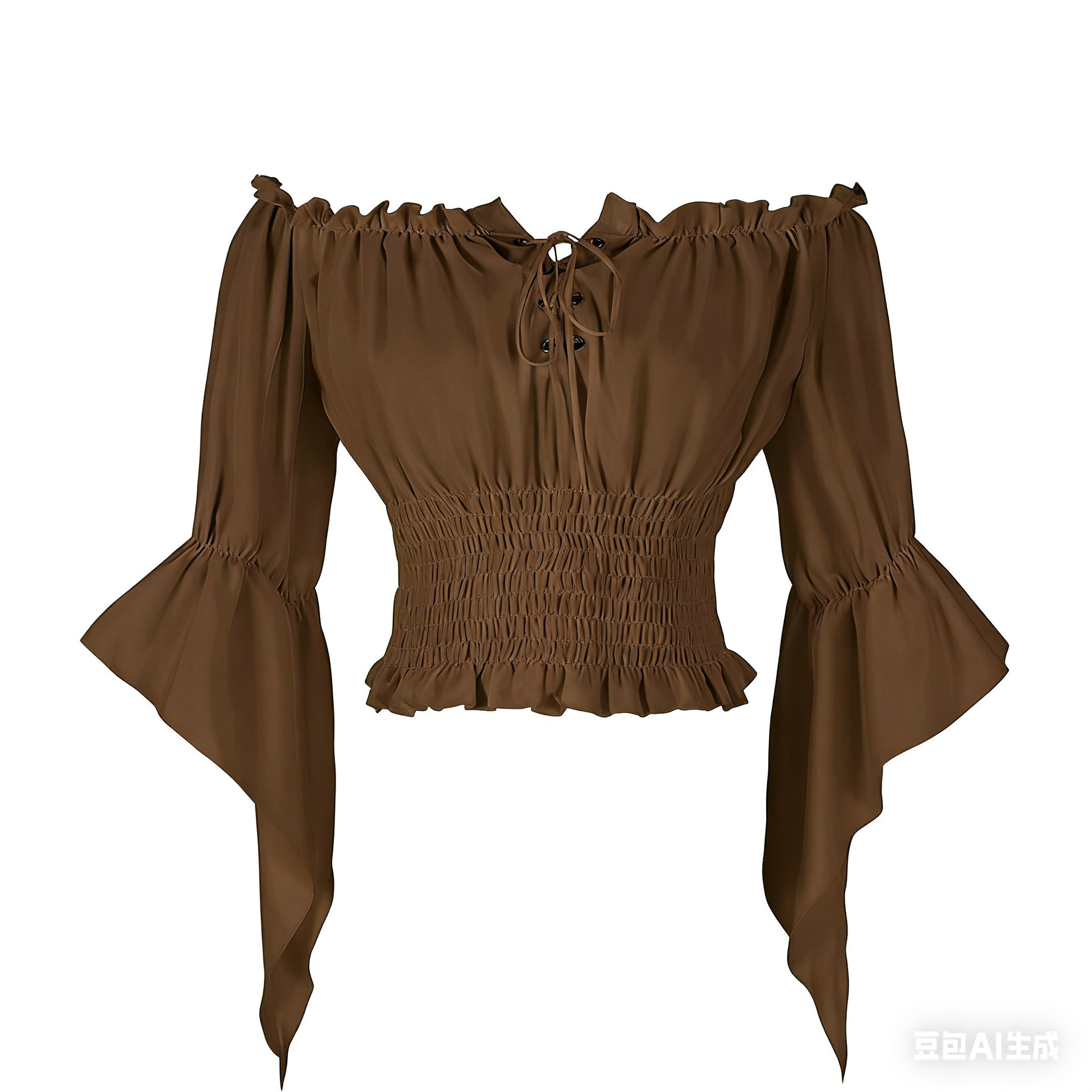 Blouse Vintage Femme Style Ari - Off Shoulder Top avis et prix