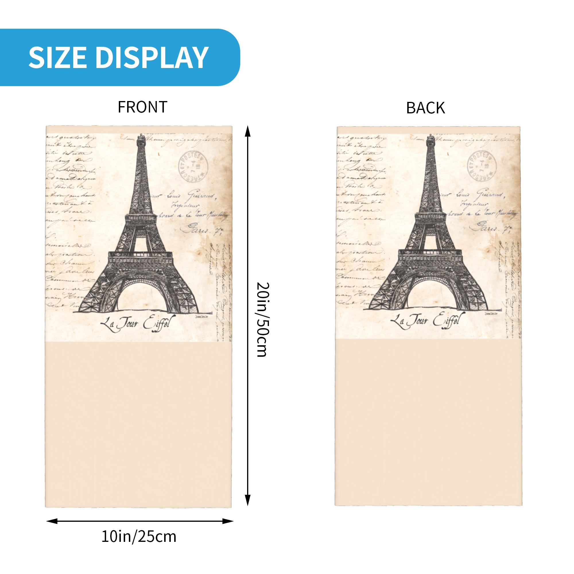 Cache-cou bandana personnalisé - Women'S Fashion Paris avis et prix