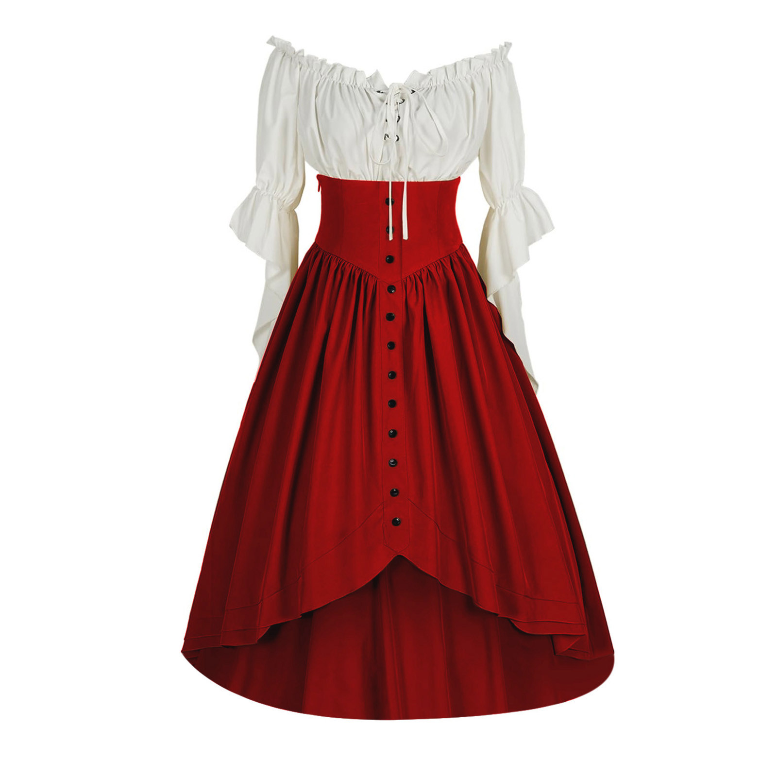 Robe longue médiévale pour fem - Off Shoulder Top avis et prix
