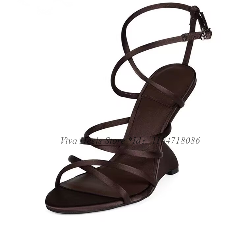 Sandales à talons compensés en - Women'S Fashion Summer 2025 avis et prix