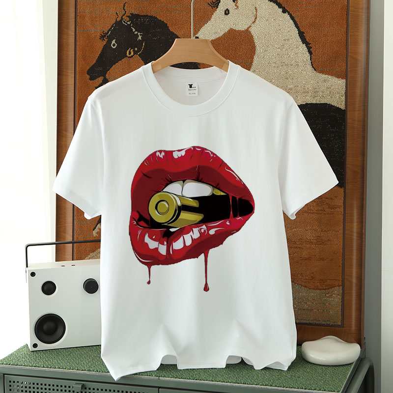 T-shirt Vogue Lip pour femmes, - Women'S Fashion Vogue avis et prix