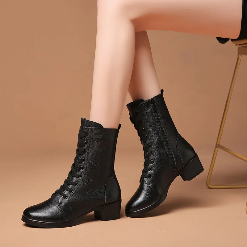 XIHAHA mode bottes en cuir vér - Women'S Fashion Riding Boots avis et prix