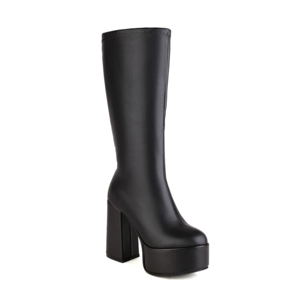 BLXQPYT genou bottes hautes fe - Women'S Fashion Riding Boots avis et prix