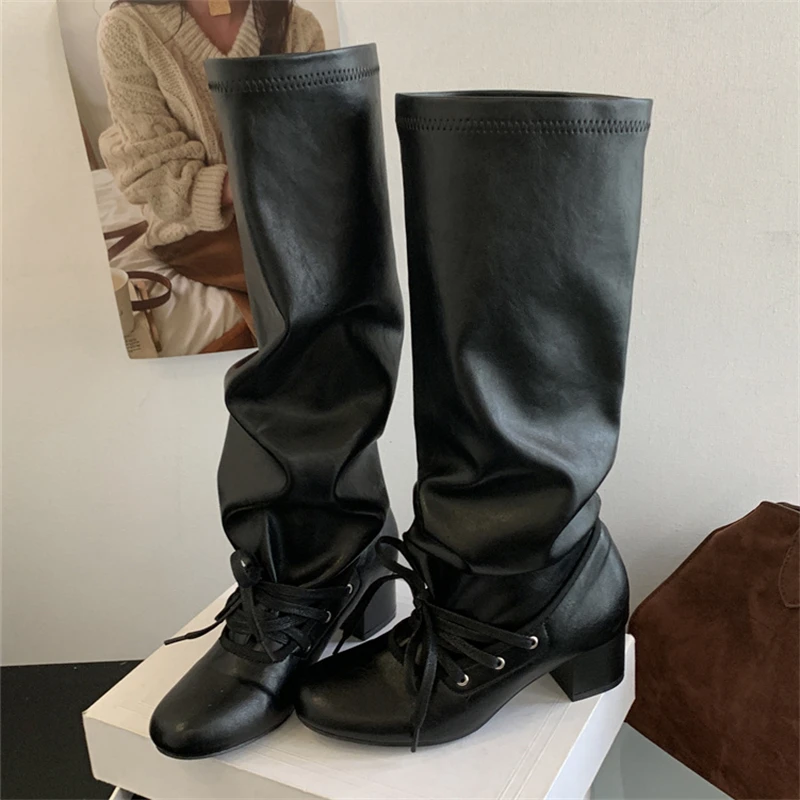 Eilyken nouvelle mode à lacets - Winter Fashion Women Boots avis et prix