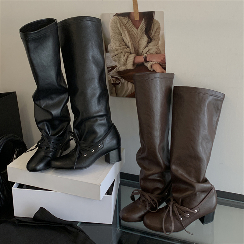 Eilyken nouvelle mode à lacets - Winter Fashion Women Boots avis et prix